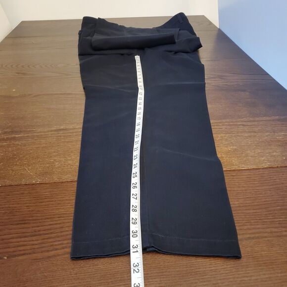 Farah Vtg Elm Chino Trousers Mens 48x32 Black Khaki Stretch Pant NWOT MSRP‎ $199 - Picture 5 of 16